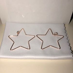 Star earrings brandy Melville